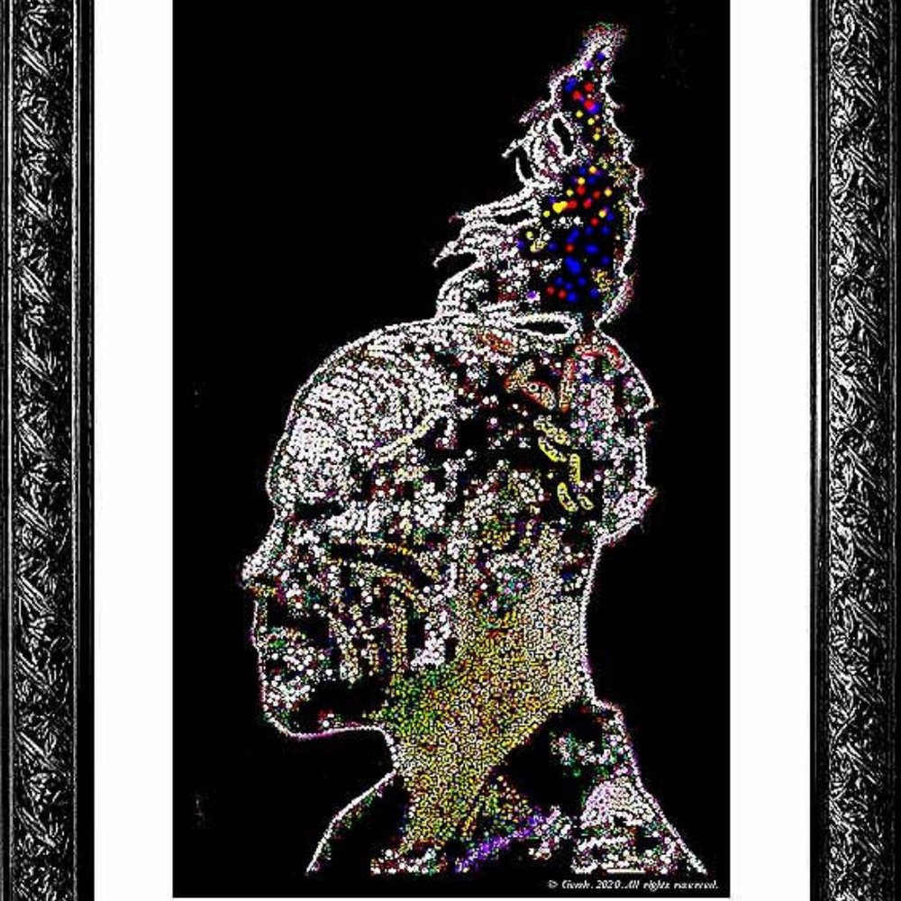 "Portrait Of A Tribal Man"